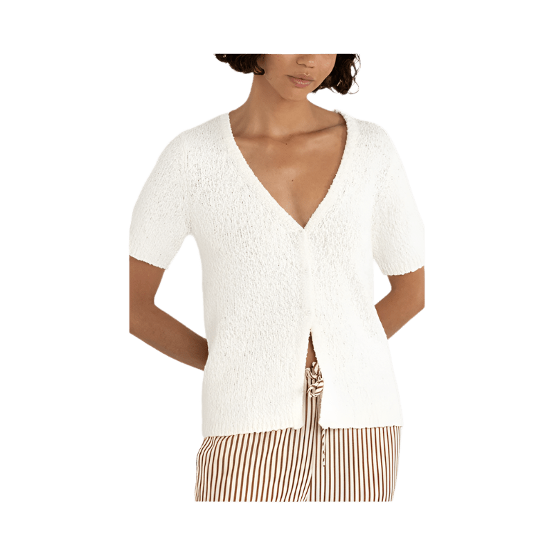 Rhythm - Adele Short Sleeve Knit Cardigan - Smartgoodsstore