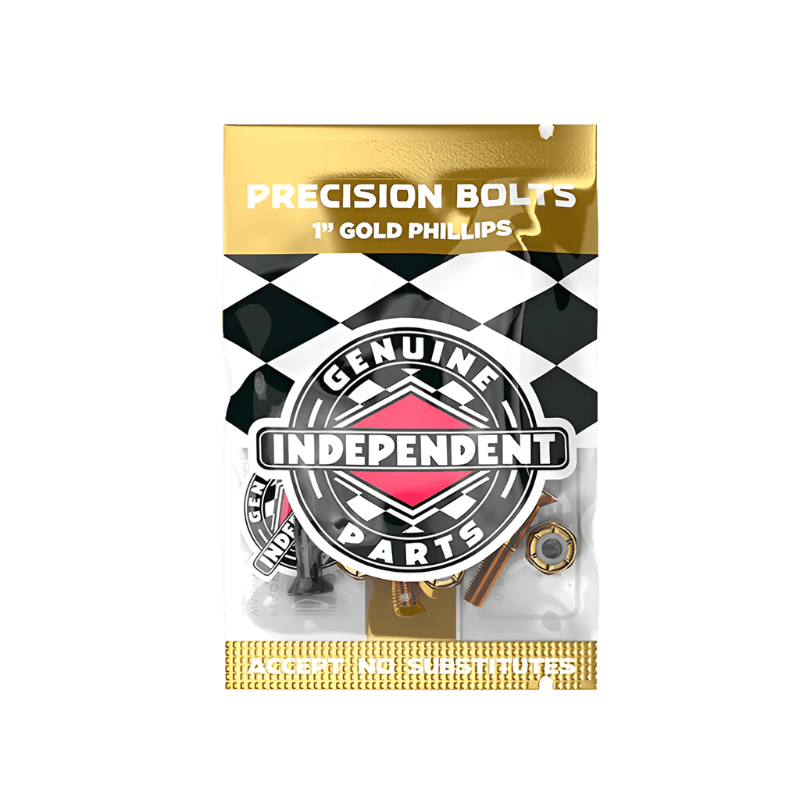 Independent - Genuine Parts Phillips Hardware Blk/Gold 1" Phillips Single - Smartgoodsstore