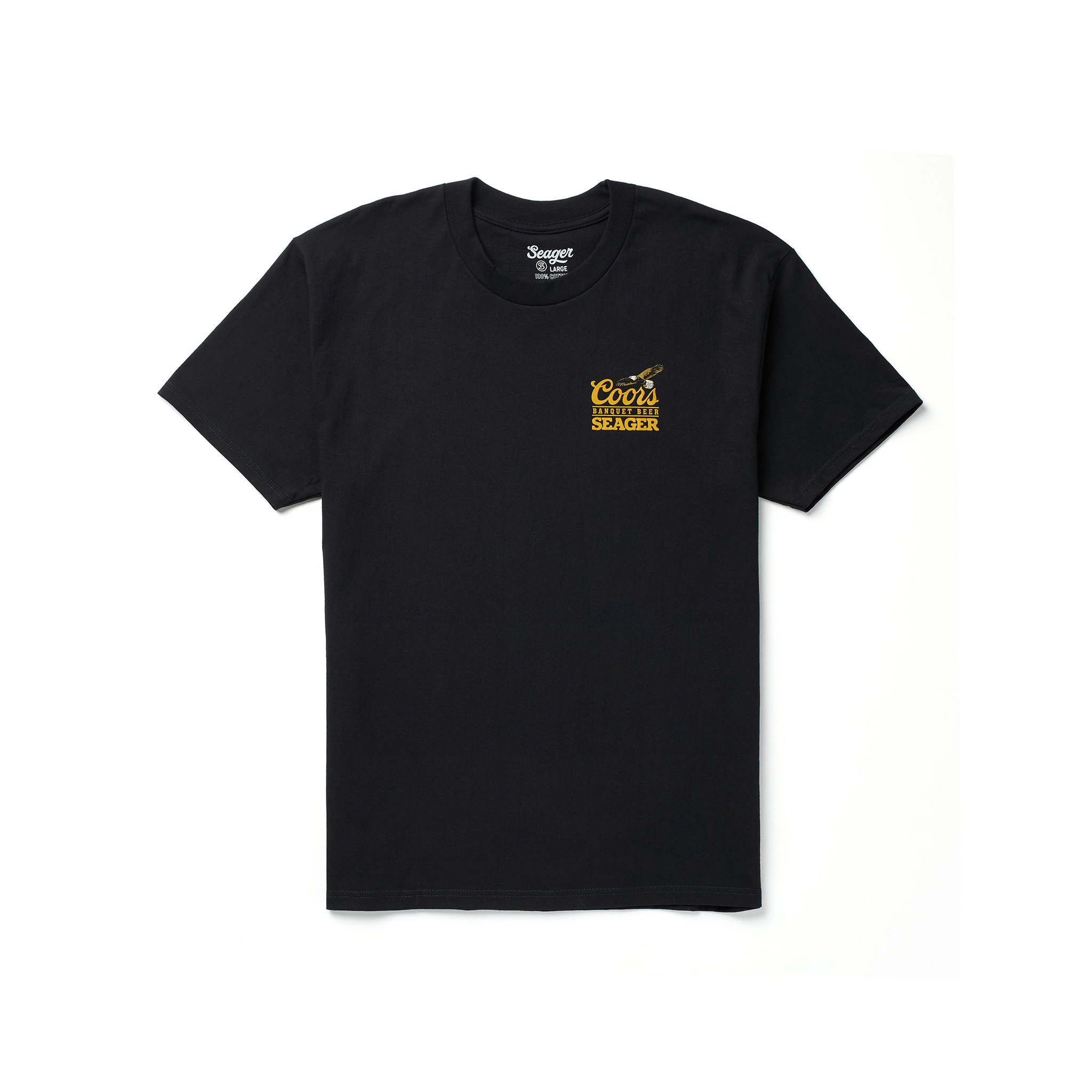 Seager X Coors Banquet Preserve Tee Black - Smartgoodsstore