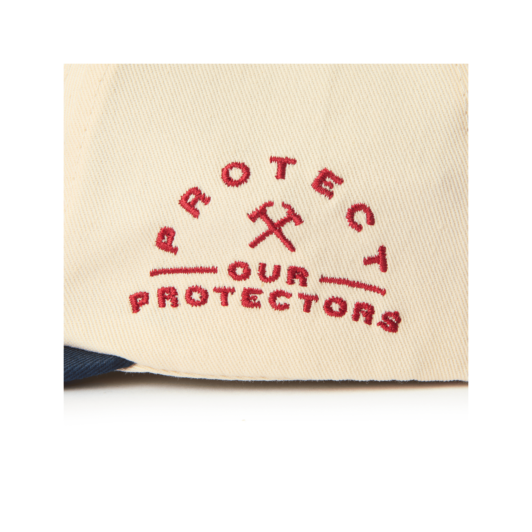 Seager X Coors Banquet Protect Or Protectors Snapback Cream/Navy - Smartgoodsstore