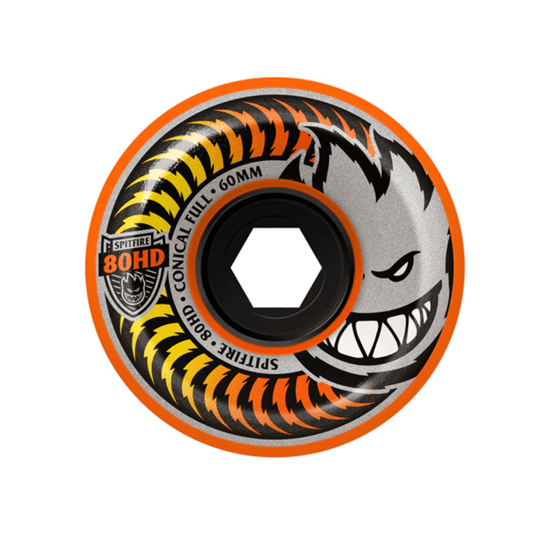 Spitfire 80HD Conical Full Fade Orange - 60mm - Smartgoodsstore